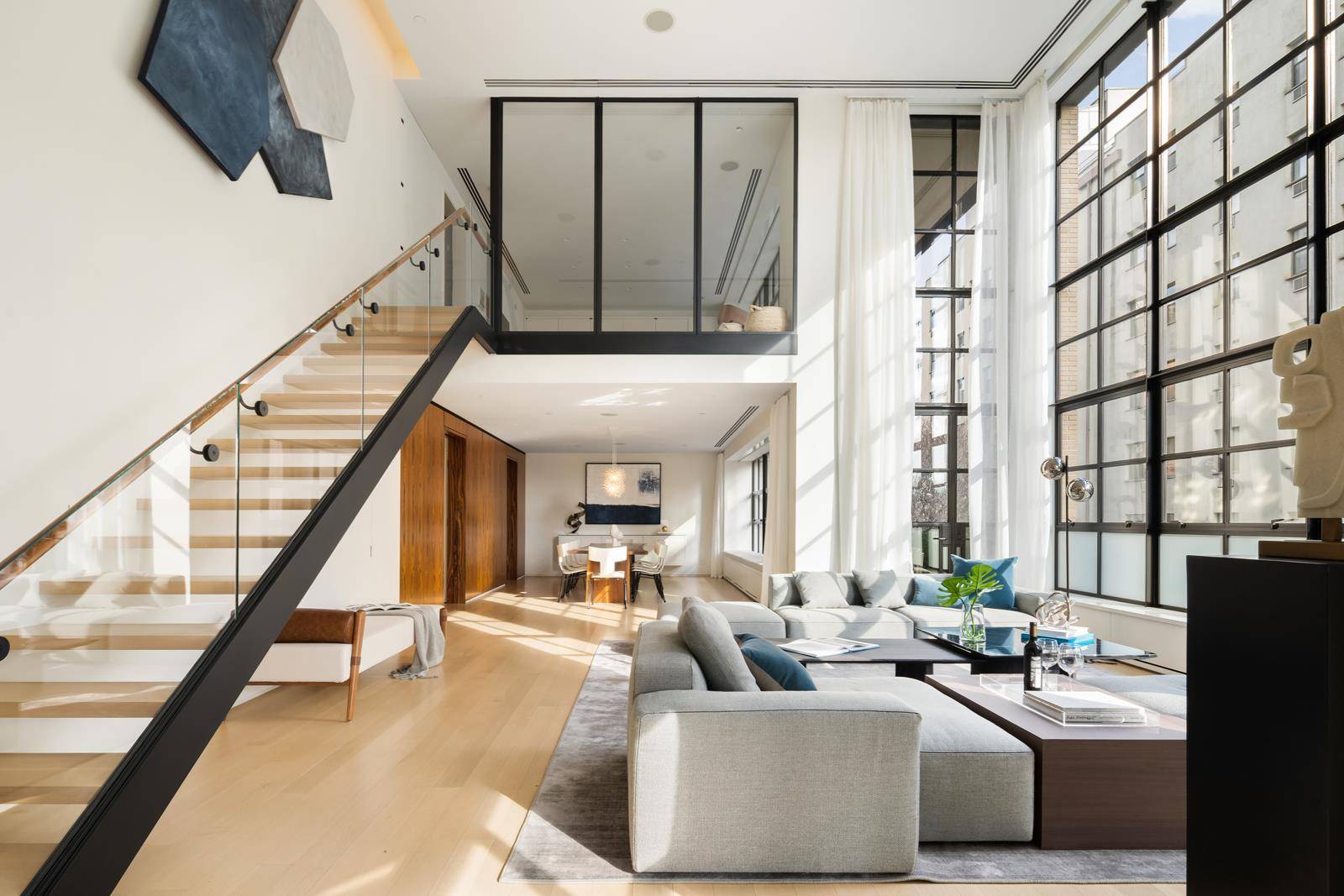 PRIME WEST VILLAGE FULLY RENOVATED DUPLEX WITH TWO LOGGIA TERRACES Rarely does a property of this scale and caliber become available in the West Village in a prime location and ...