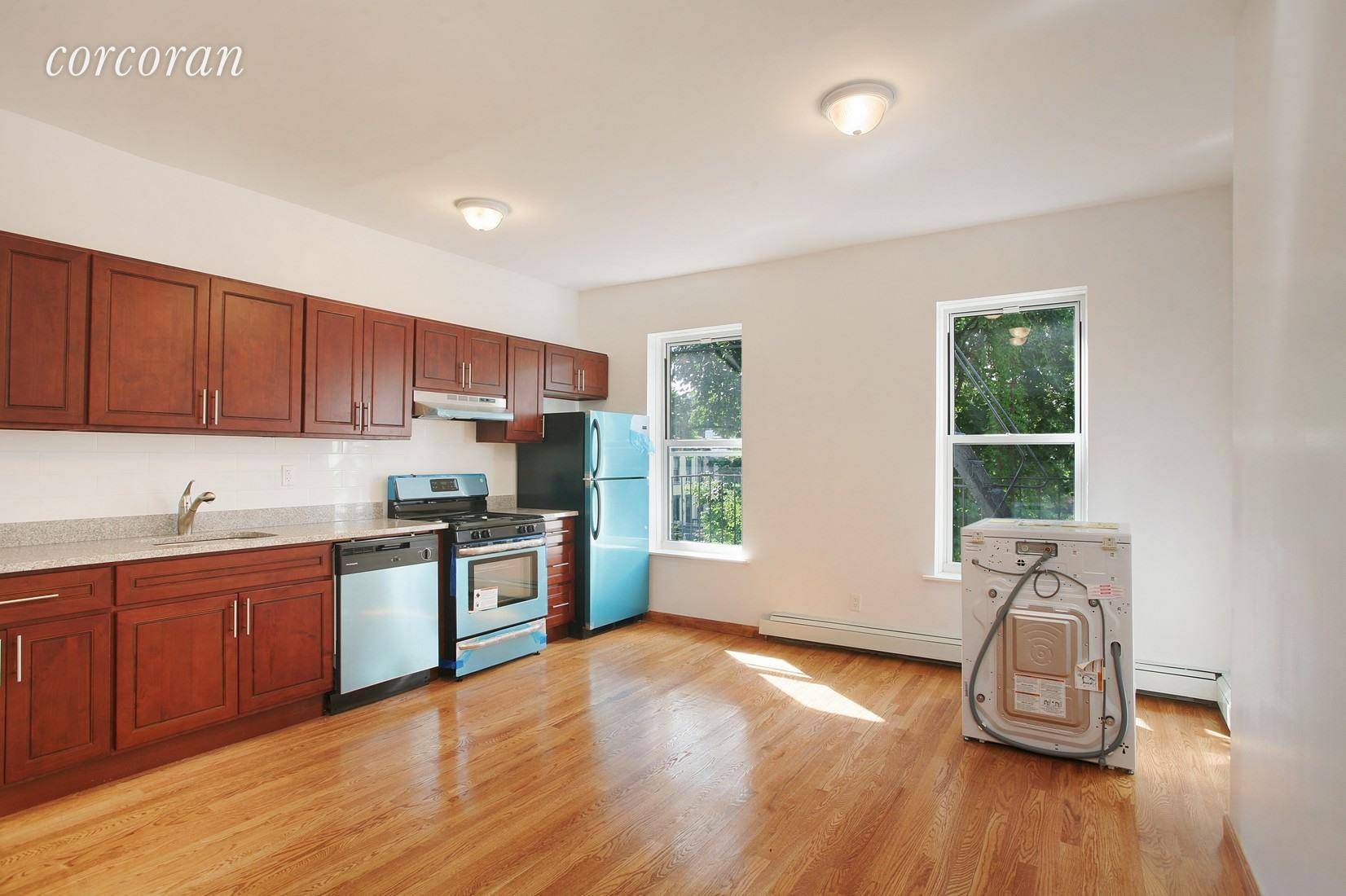 Welcome to this renovated 2 bed, 1 bath apartment in a beautiful Park Slope townhouse.