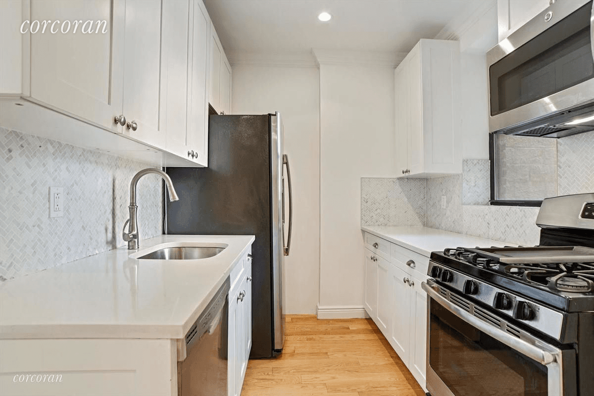 Newly renovated true three bedroom two bath apartment on sunny Ocean Parkway.