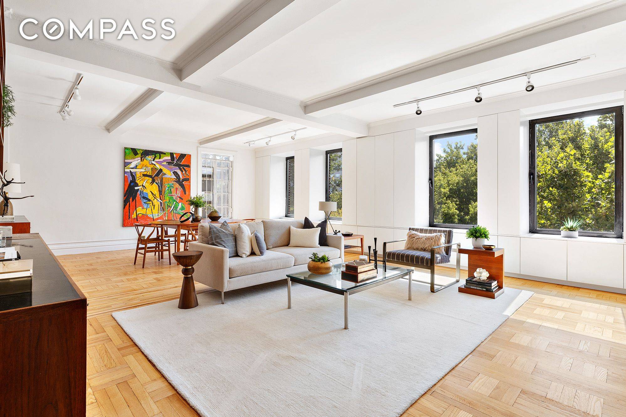 An Architect's Dream ! A distinctly unique opportunity to purchase and combine the only two apartments on the 7th floor of 32 Washington Square West, a preeminent downtown prewar co ...