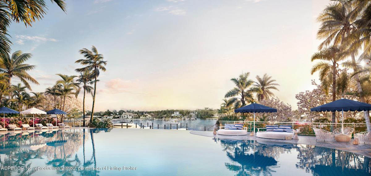 Paradise awaits at the 95 foot resort style pool with lap lane and 12 cabanas (6 are private and available for purchase, (subject to availability)