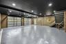 Interior detached garage