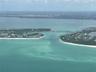 Aerial View of New Pass bridge connecting Longboat Key to Lido and Saint Armands key