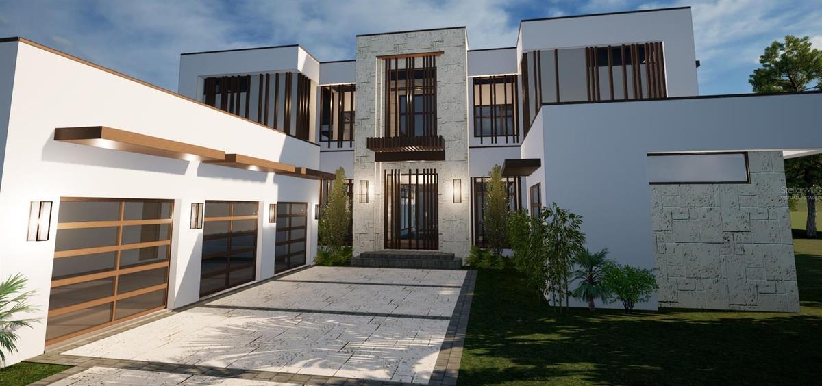 Front Exterior Rendering - Virtually Staged