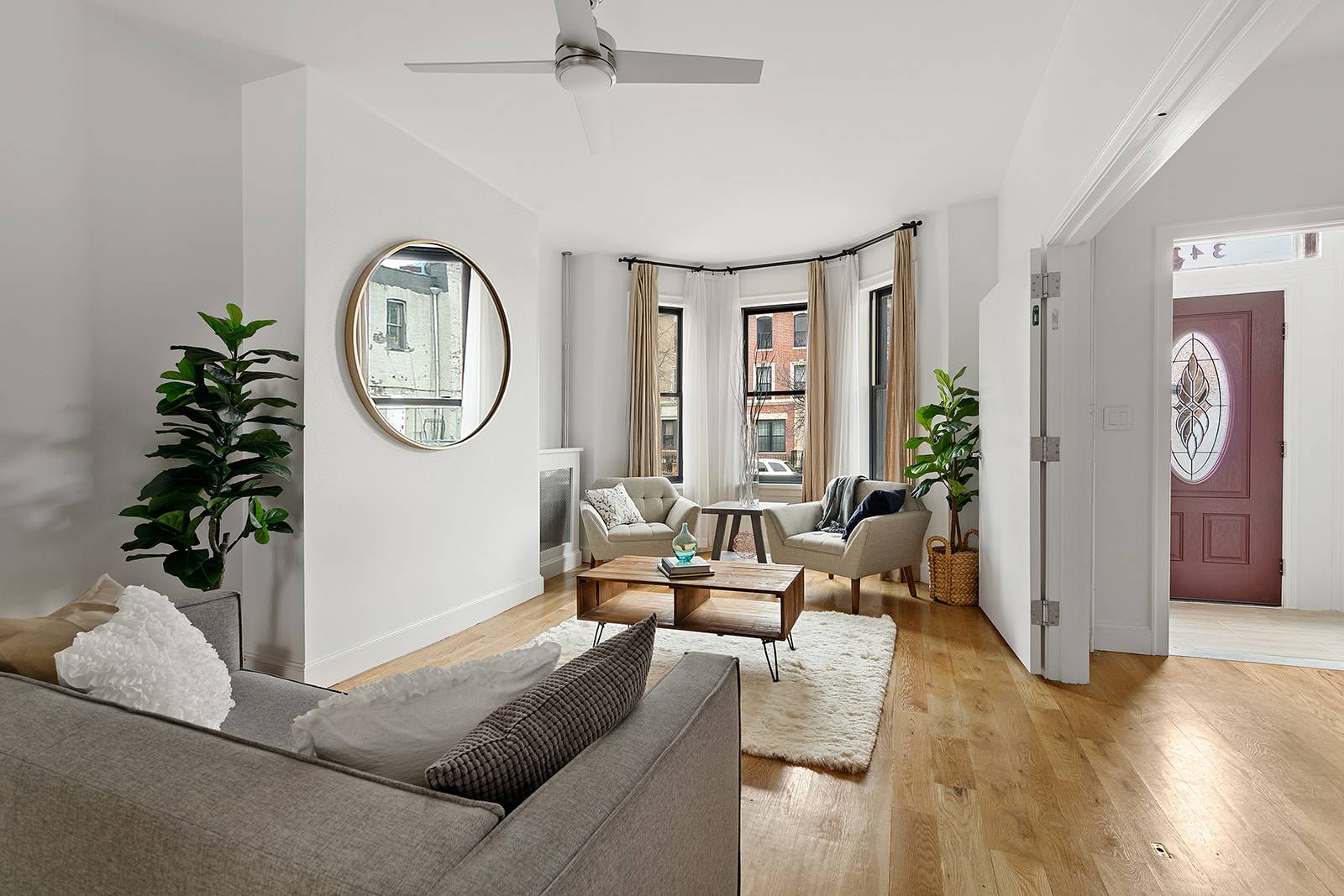 Beautifully renovated townhouse with a private garden located in the charming neighborhood of Prospect Lefferts Gardens, Brooklyn.