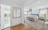 Primary bedroom with walk in closets