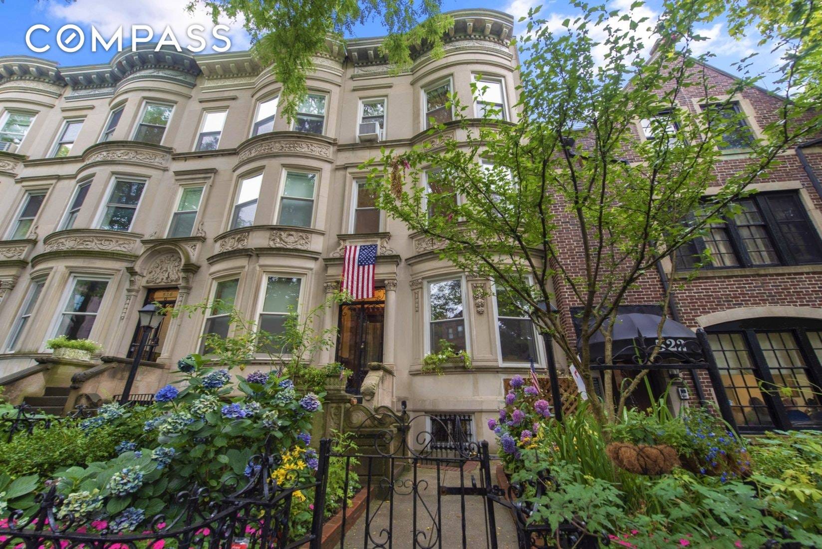 Here s a rare opportunity to own a historic three story Landmarked Park Slope townhouse on a coveted tree lined street.