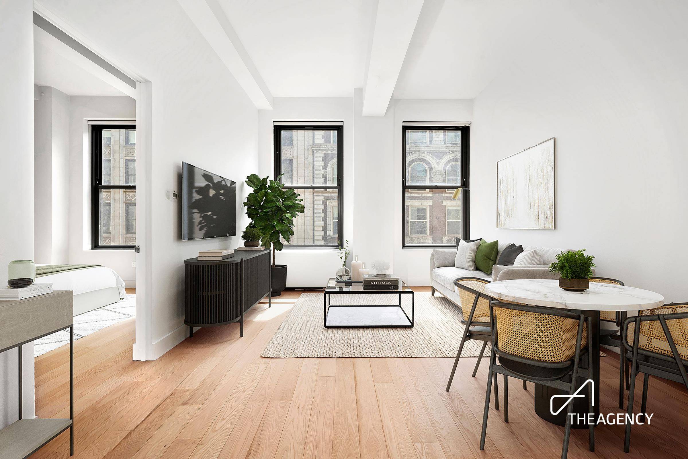Ripped from the pages of a magazine, this remarkable one bedroom loft is the rare unit that can boast 14 ceilings, an interior made of organic materials like stone and ...