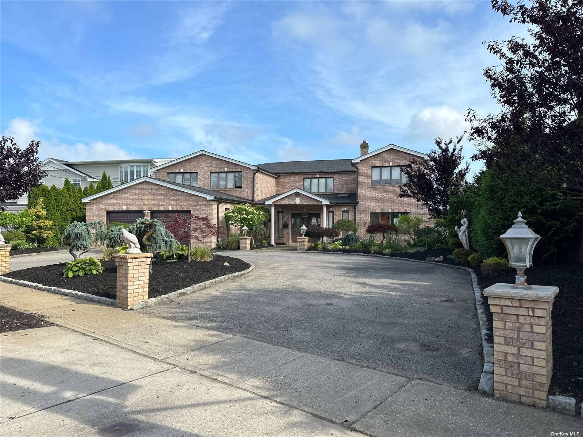 Welcome to this magnificent 6, 000 sq ft home situated right on the water.