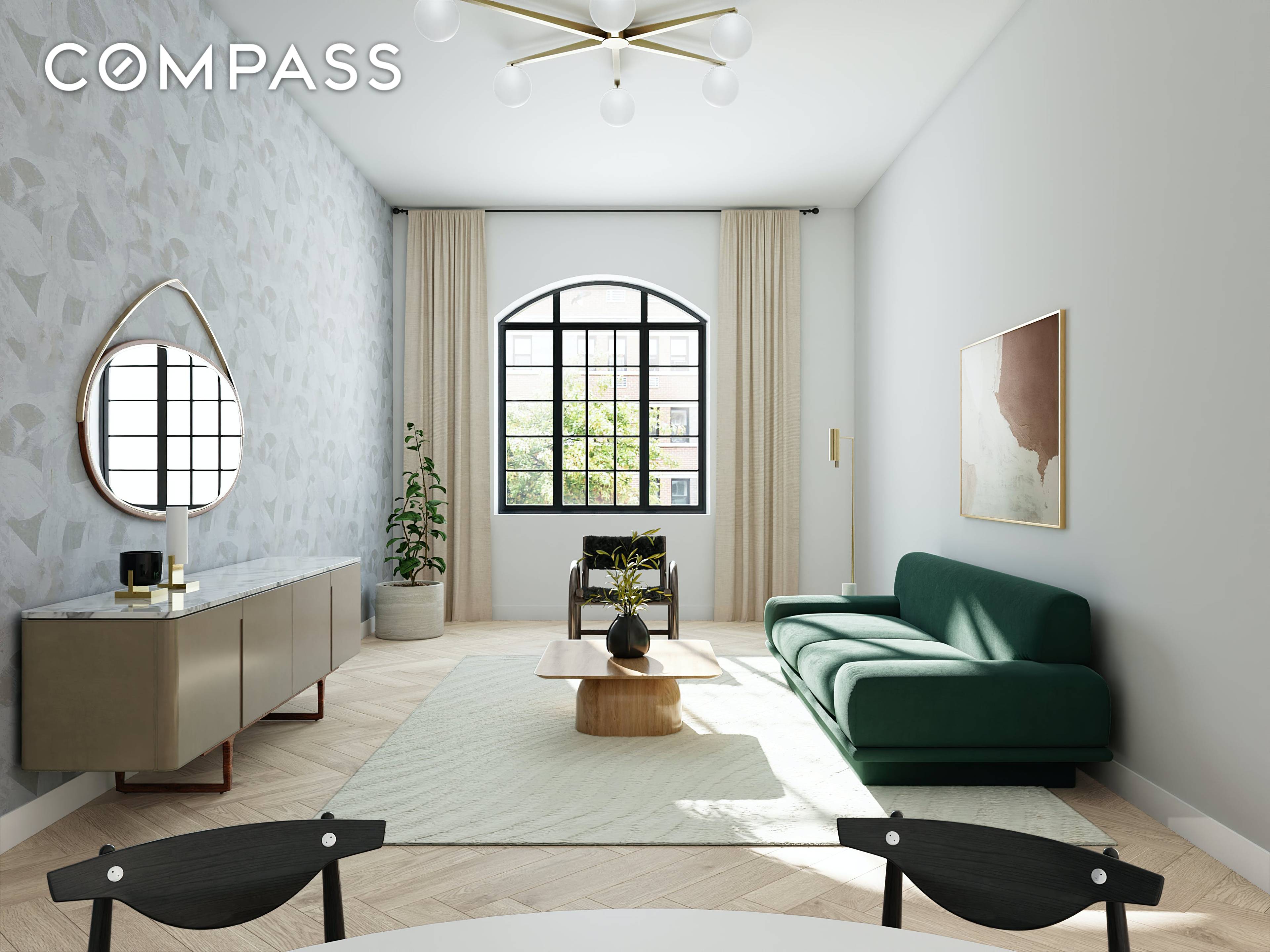 Timeless elegance meets Clinton Hill chill.