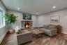 Staged Living Room w/fireplace