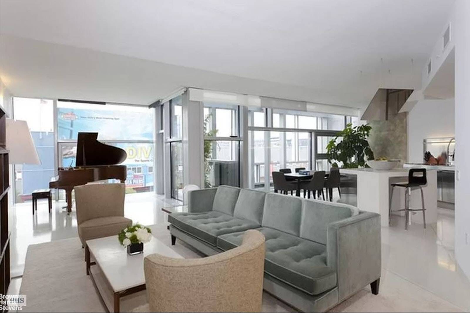INCOME PRODUCING WITH TENANT IN PLACE THROUGH 11 23 Unique opportunity to live in one of downtown's premier luxury condominiums designed by famous architect Jean Nouvel !