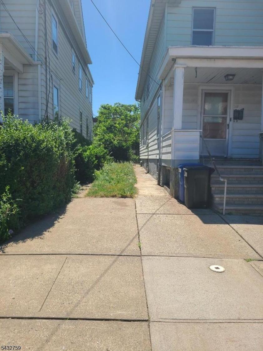 side of the house