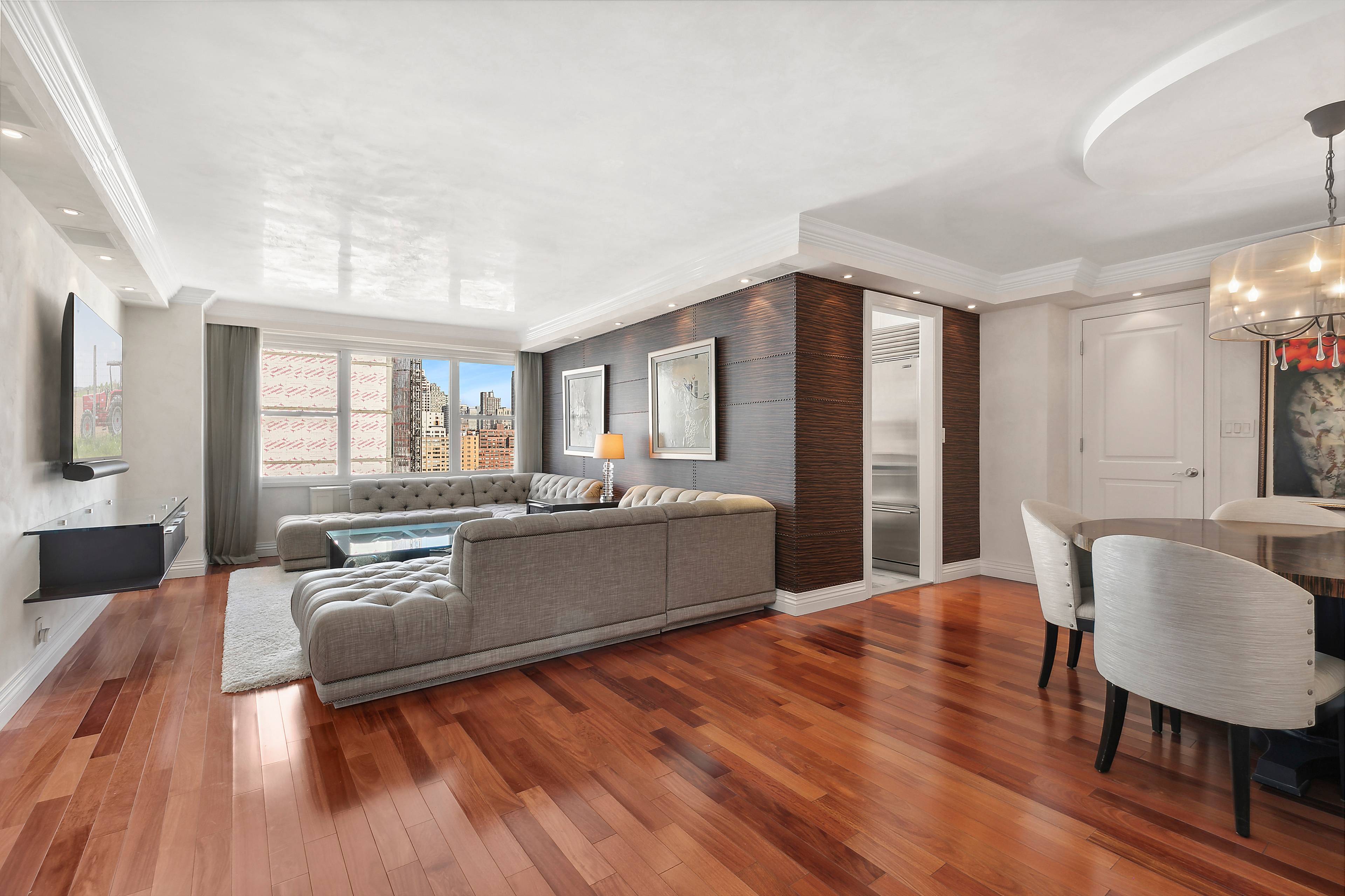 Indulge in the impeccable charm of this meticulously remodeled 2 bedroom, 2 bathroom Co op located on the coveted 74th and Third Avenue.