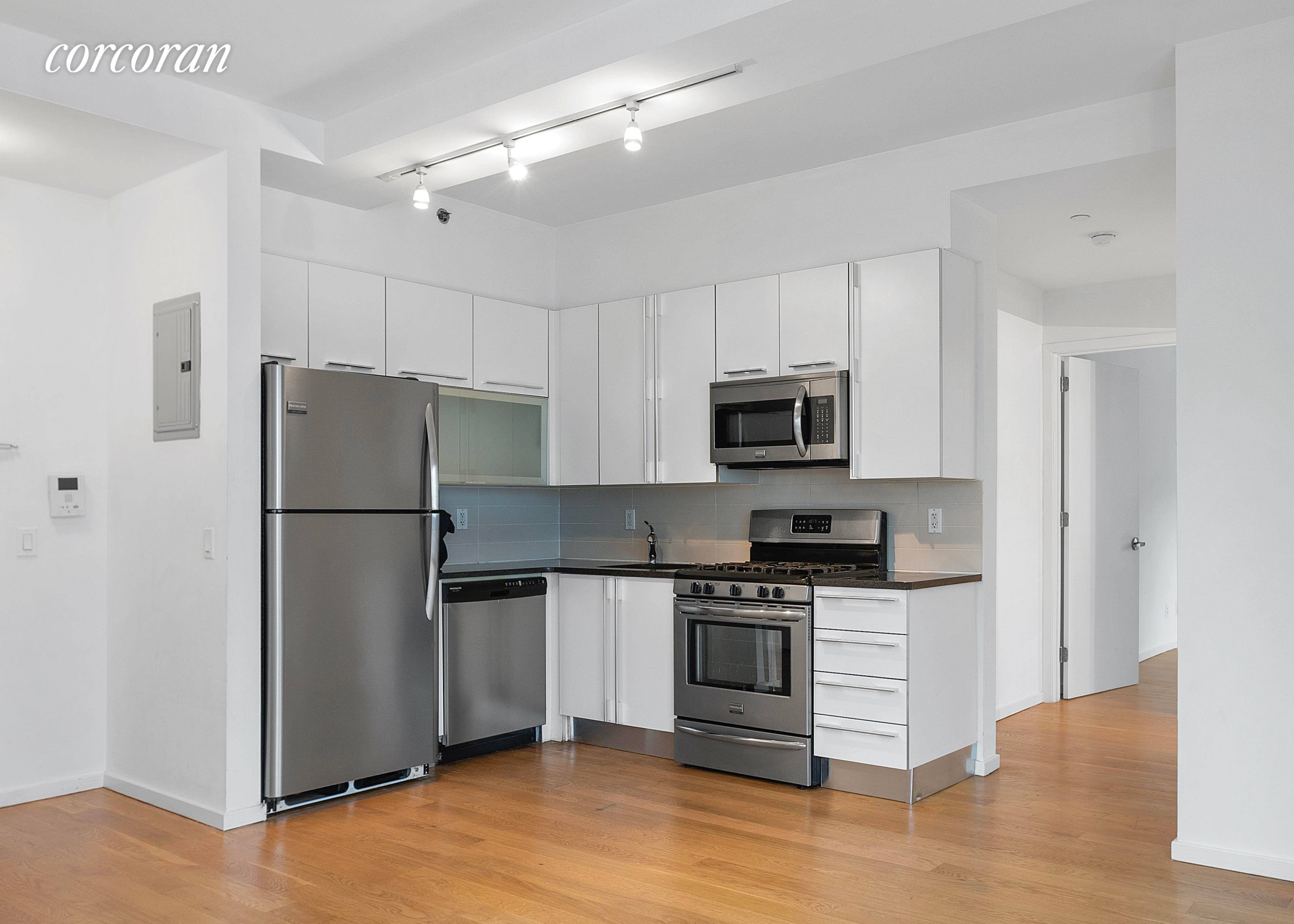 NEW ! Highly coveted high floor 2 bed 2 bath with private outdoor terrace now available !