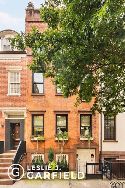 Privacy, space, and light abound in this townhouse located on a prime residential block in the heart of Greenwich Village.