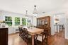Adjoining Kitchen offers easy flow for entertaining.