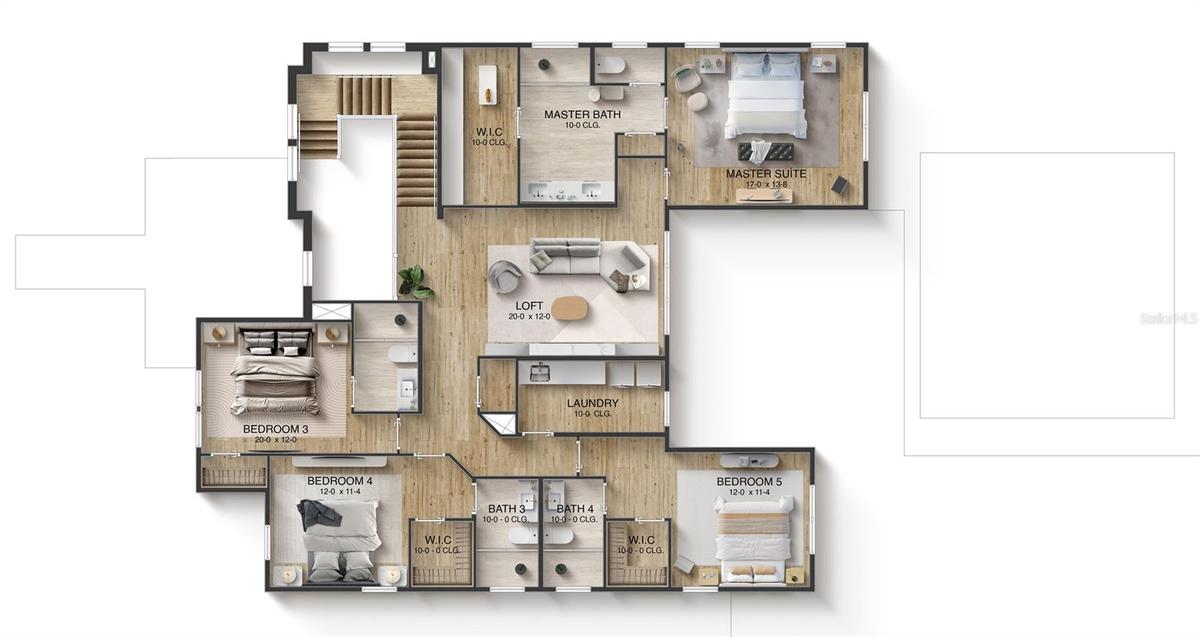 All renderings are for visual purposes only and are intended to provide a general illustration. Actual features, finishes, and dimensions may vary.