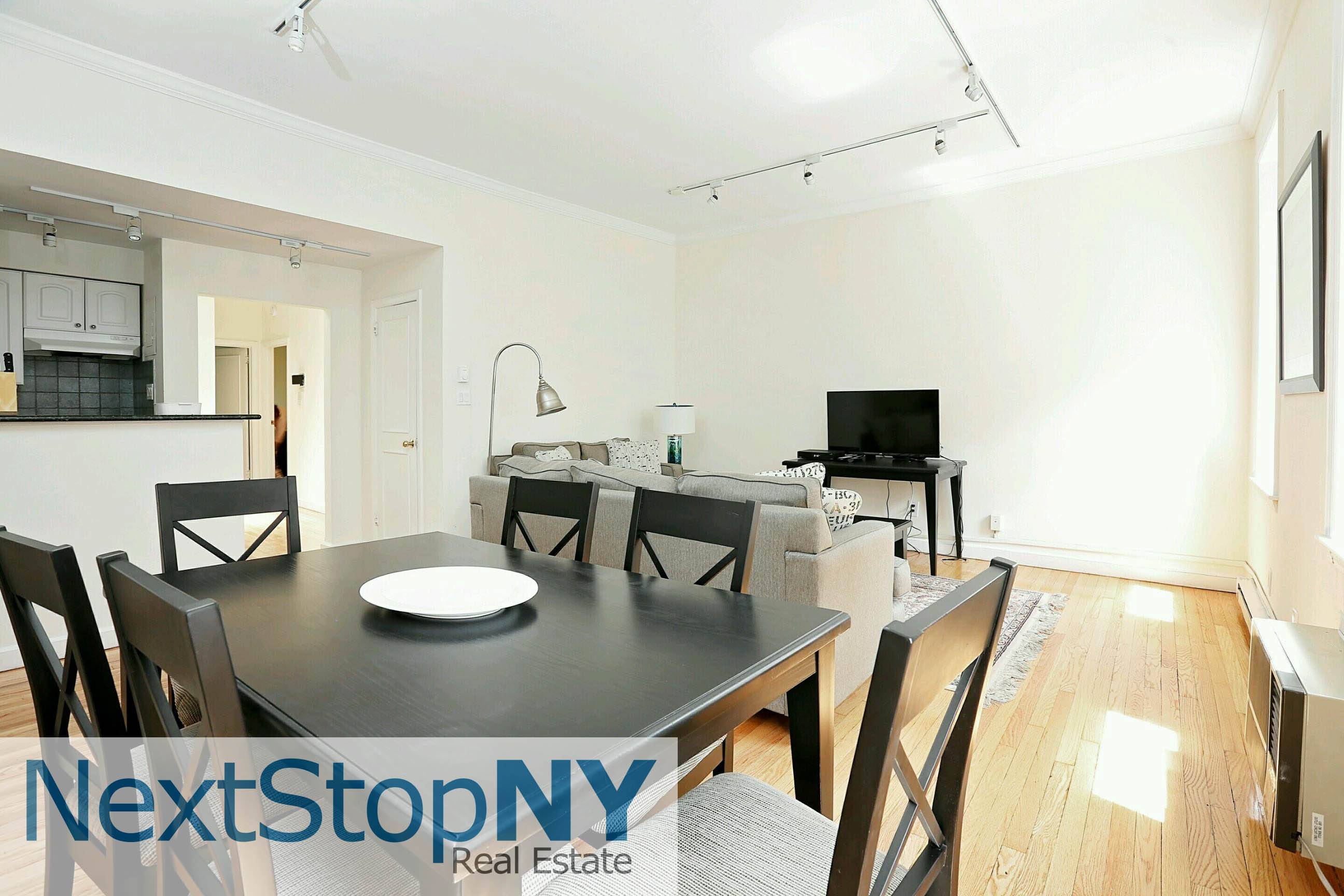 Actual photos ! This amazing 2 bed in Lenox Hill features high ceilings and hardwood floors throughout.