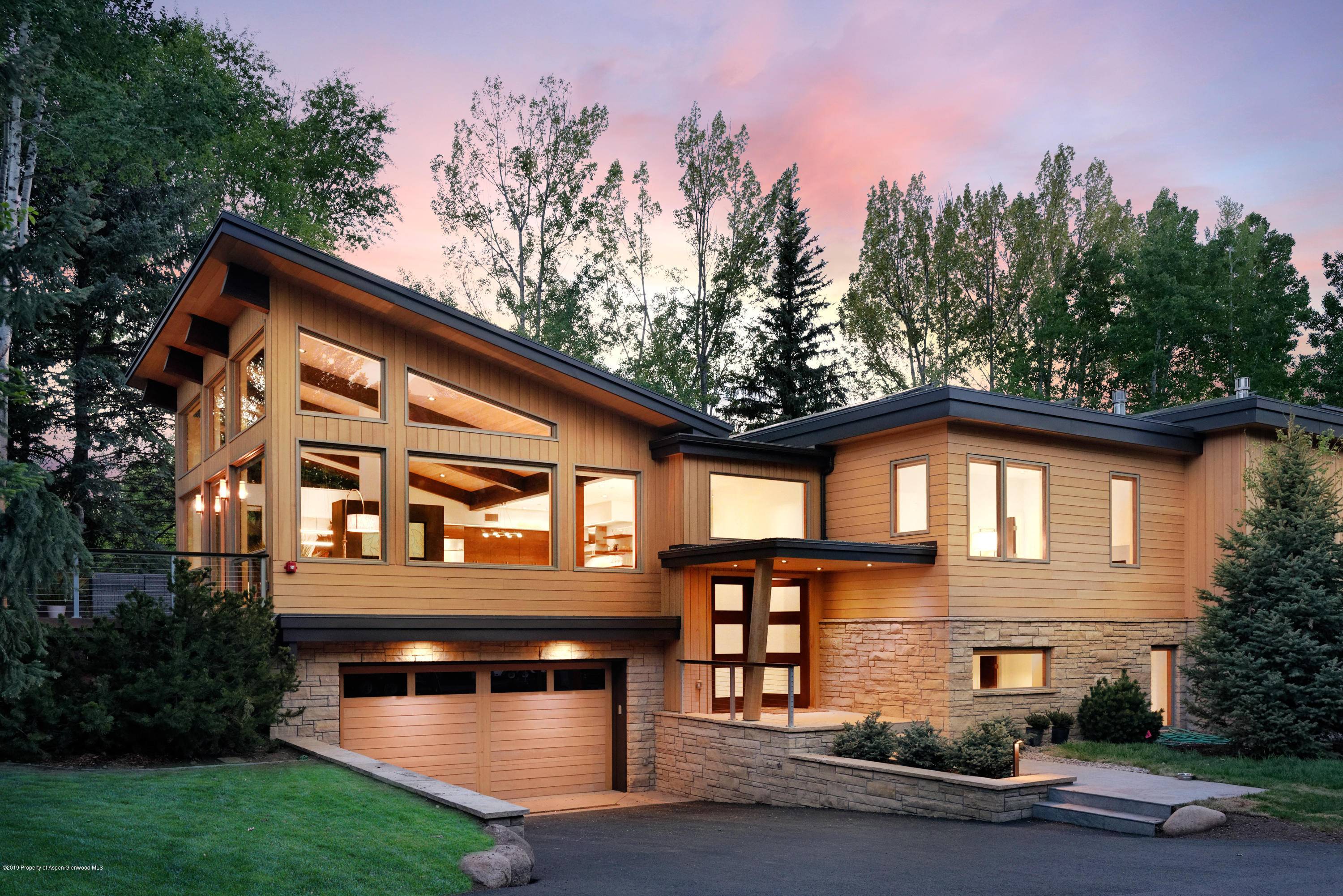 Luxurious mountain contemporary is the perfect way to describe this newly built Aspen Home.