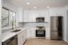 Beautiful kitchen with Samsung Stainless steel Appliances