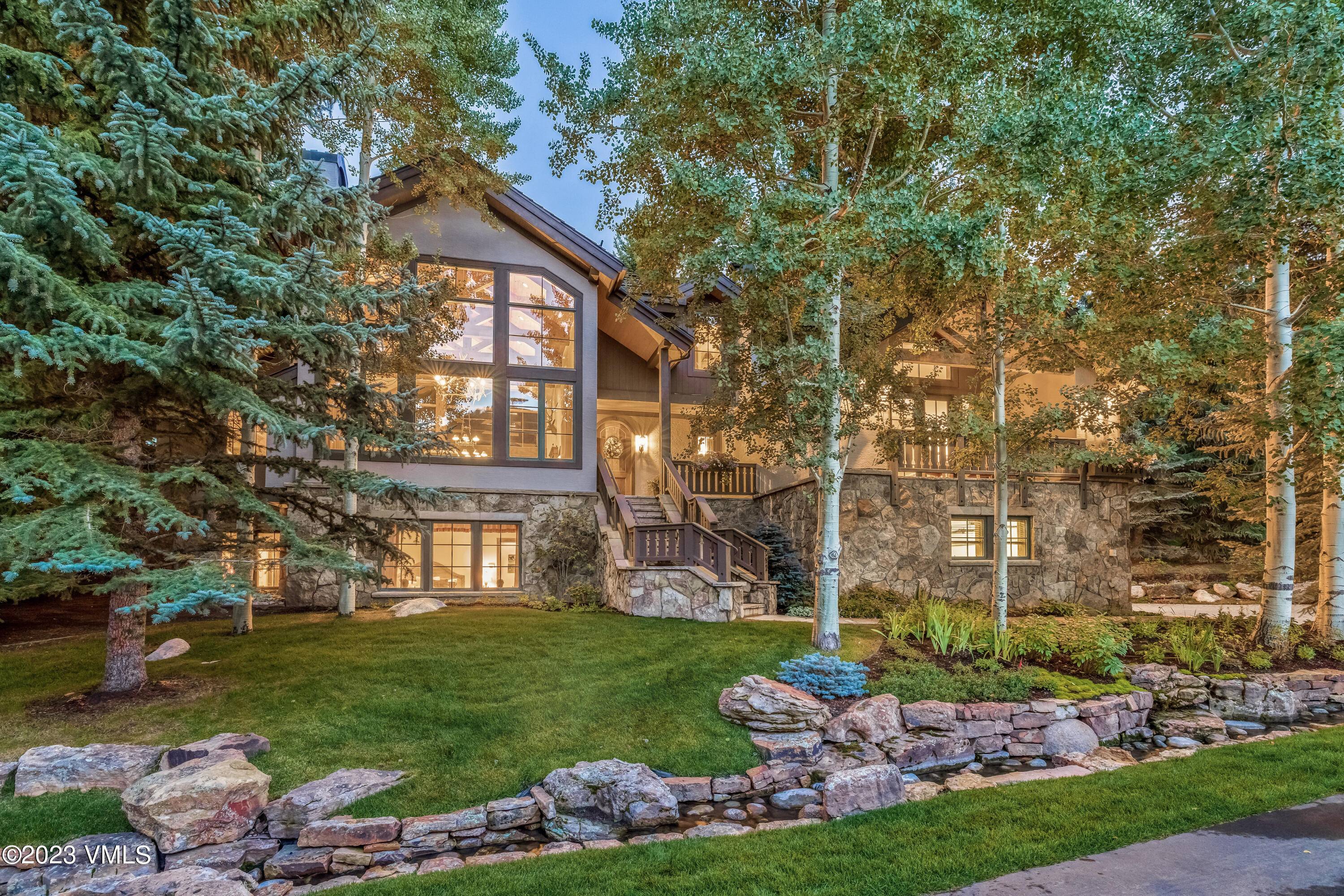 Luxury Living on desirable Beaver Dam Circle and just steps to the slopes, this European inspired chalet is tucked quietly above town offering privacy and charmingly authentic alpine living.