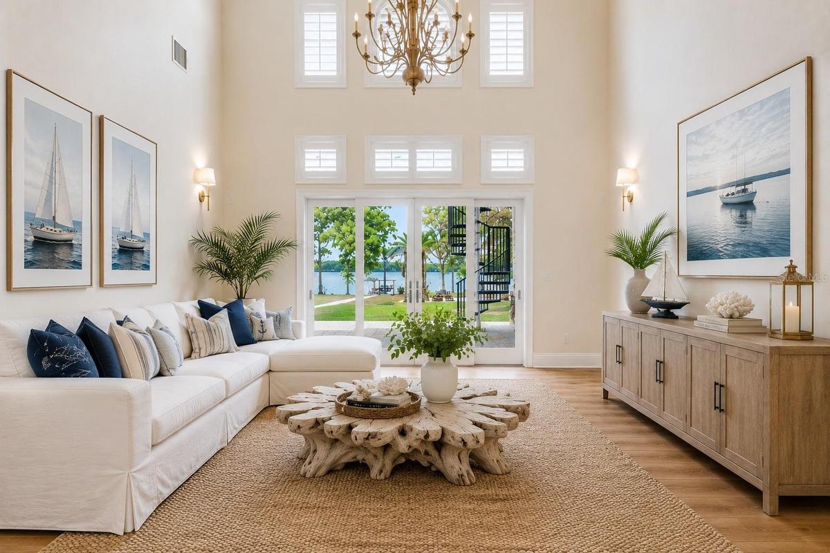Ai Staged Living Room