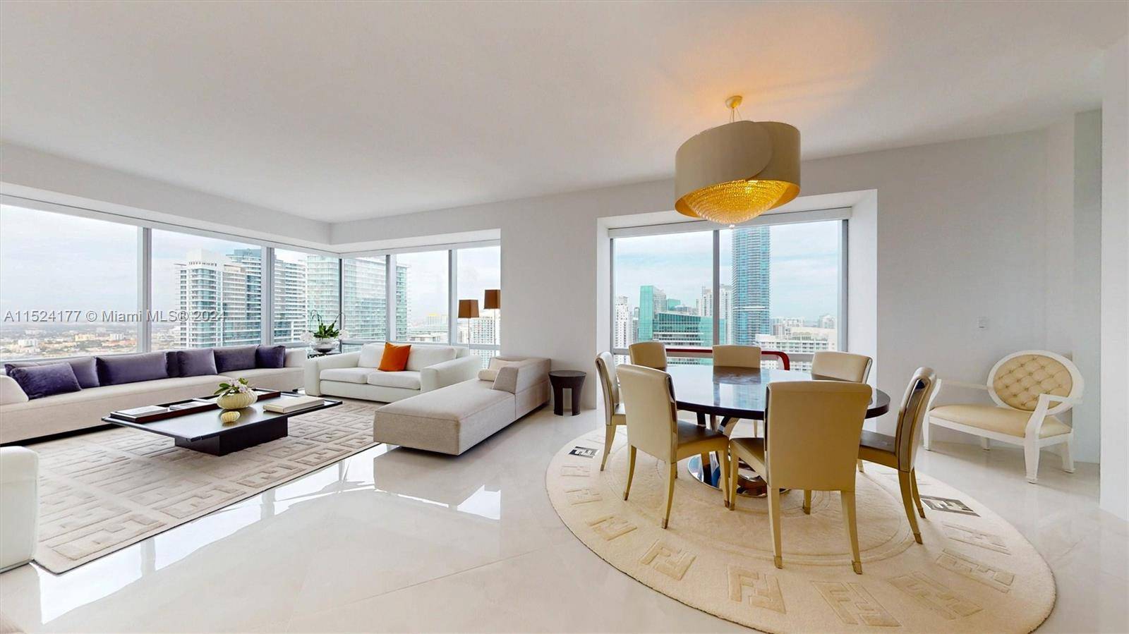 Stunning two bedroom, 2. 5 bathroom residence in the renowned Four Seasons on Brickell !