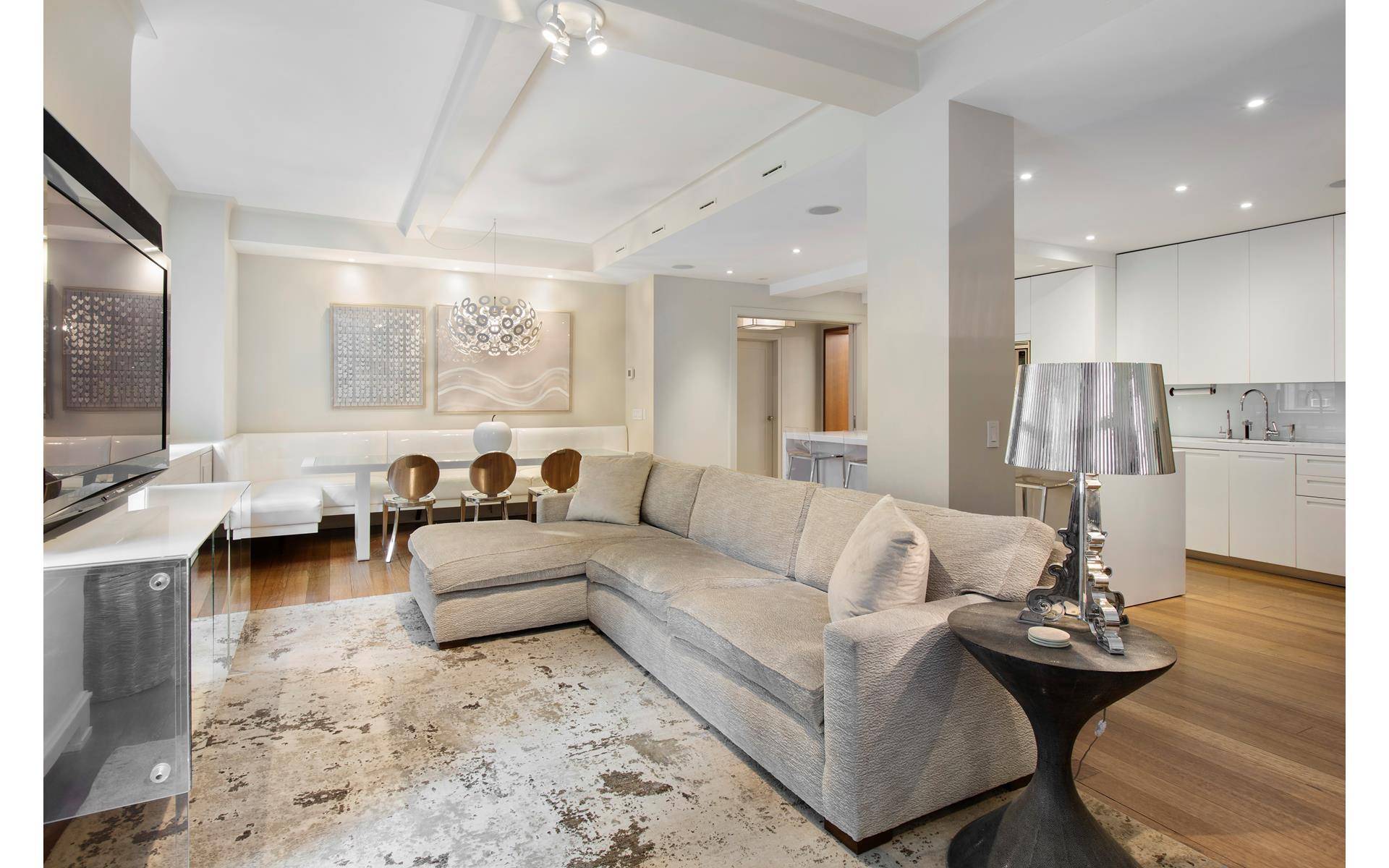 Welcome home to 595 West End Avenue, a boutique pre war condominium with direct elevator access into your duplex residence.