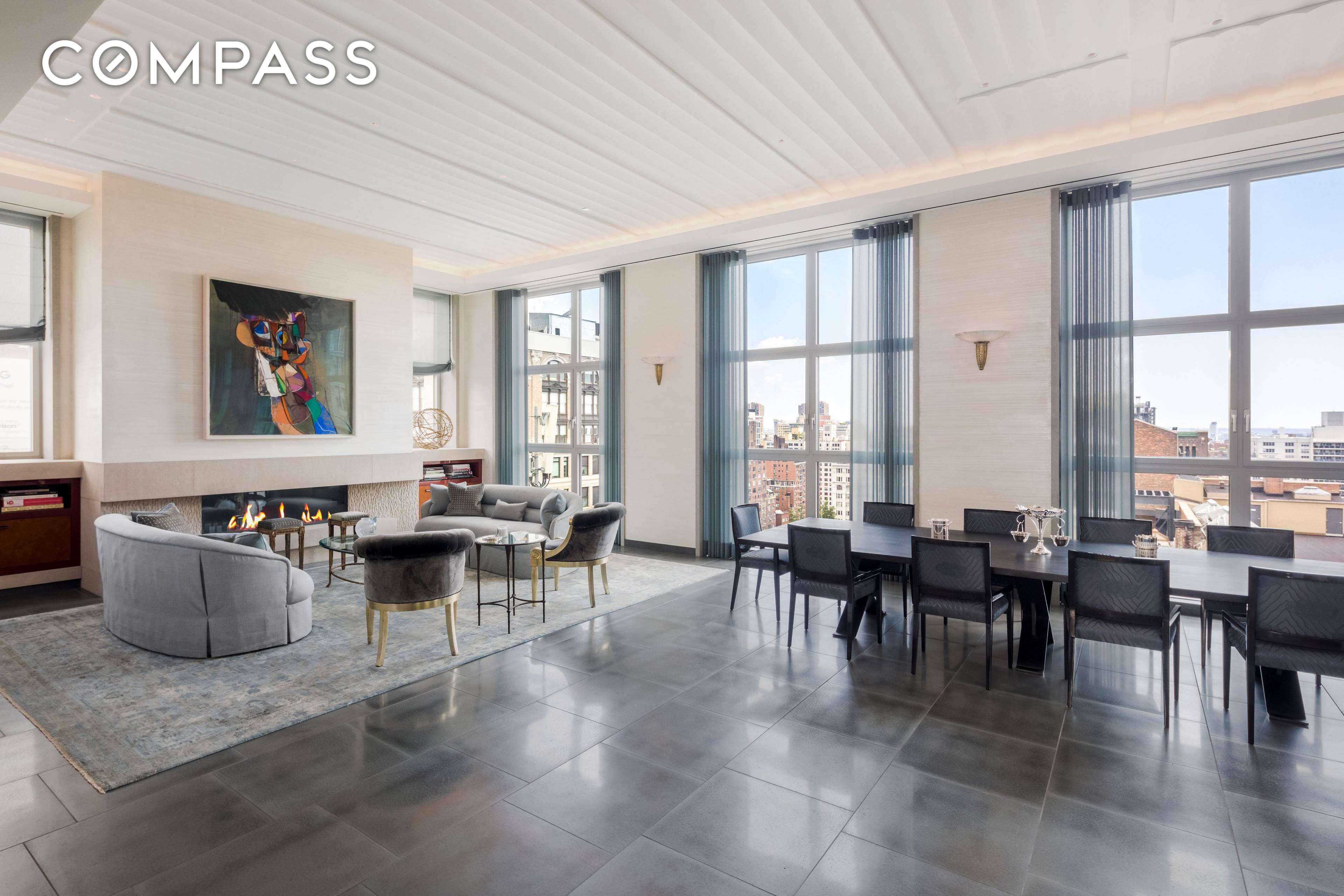 Penthouse 17 at 240 Park Avenue South is a glamorous and elegant home boasting striking views, unparalleled high end designer finishes and a perfect layout.