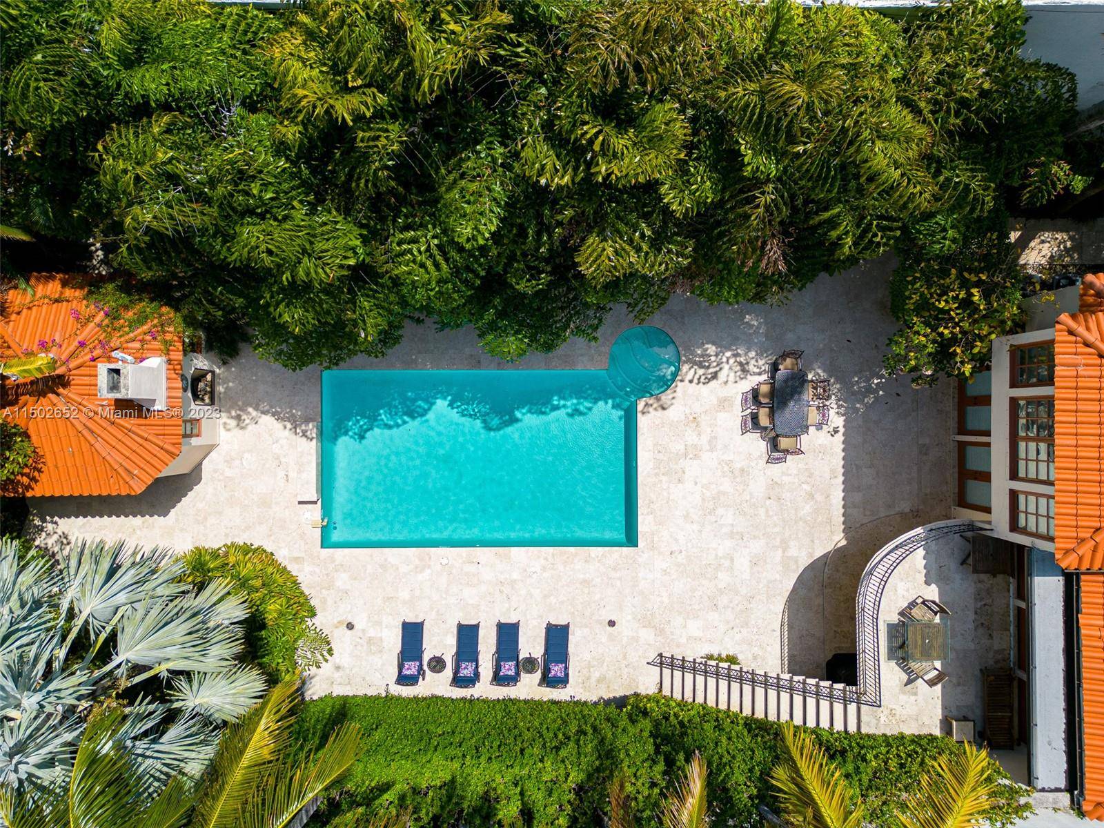 Live in the heart of South Beach in this historically preserved Mediterranean Revival style home Designed by famed architect Henry Hohauser.