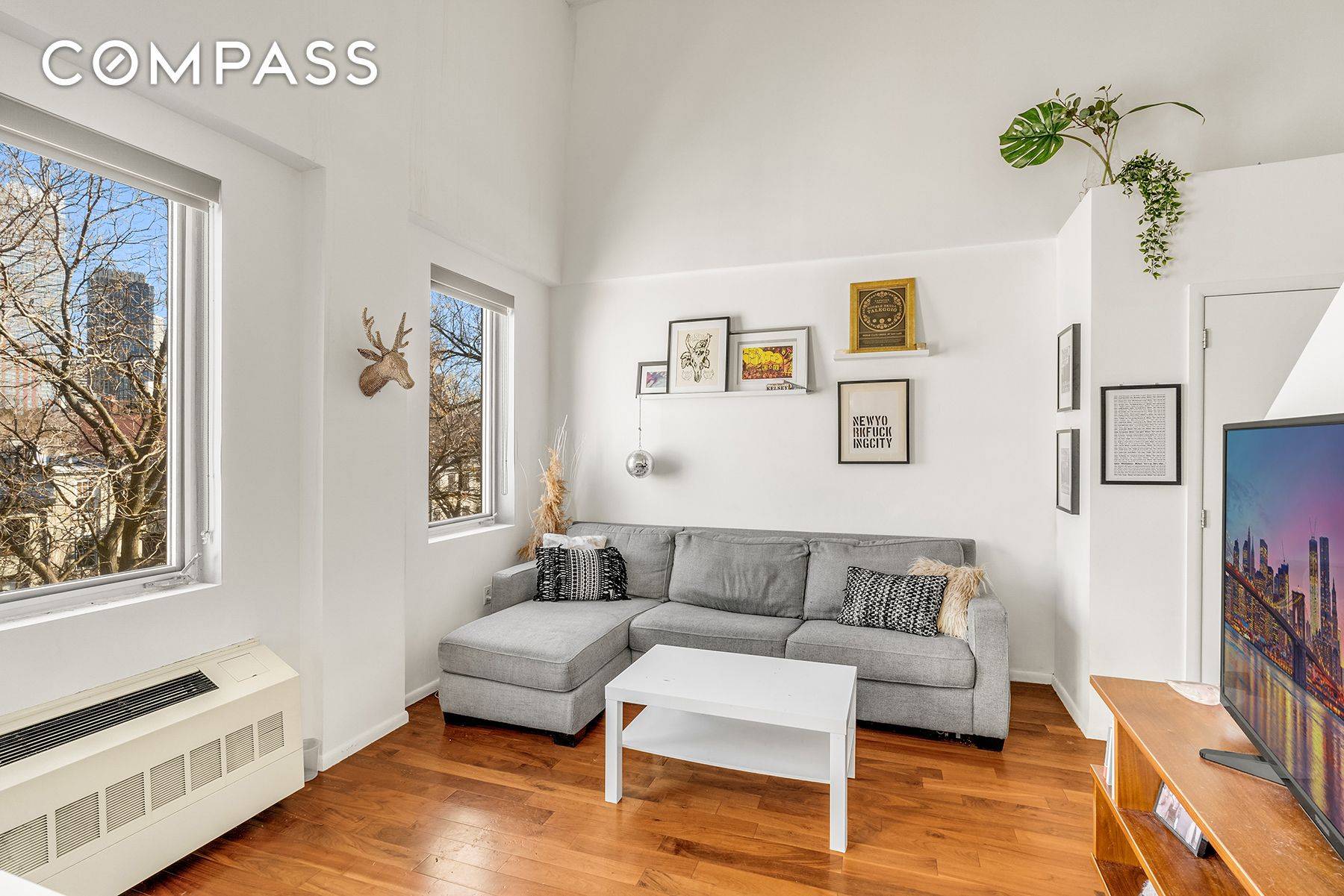 Welcome home to this stunning penthouse duplex loft in the red hot heart of Brooklyn's Boerum Hill.