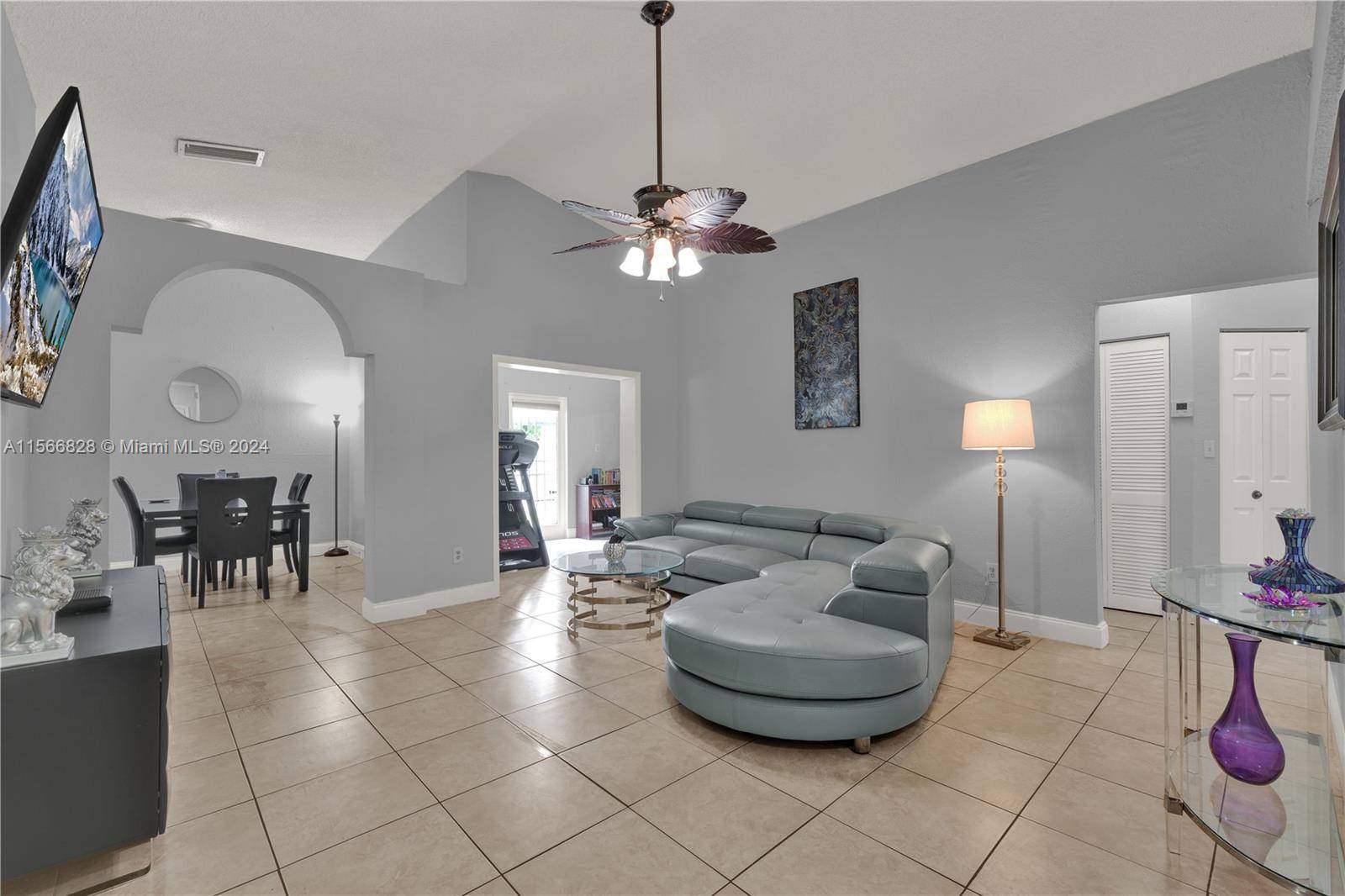 Enjoy living in a Resort Style family oriented gated community in the Sought After Sea Grape Community in Cutler Bay.
