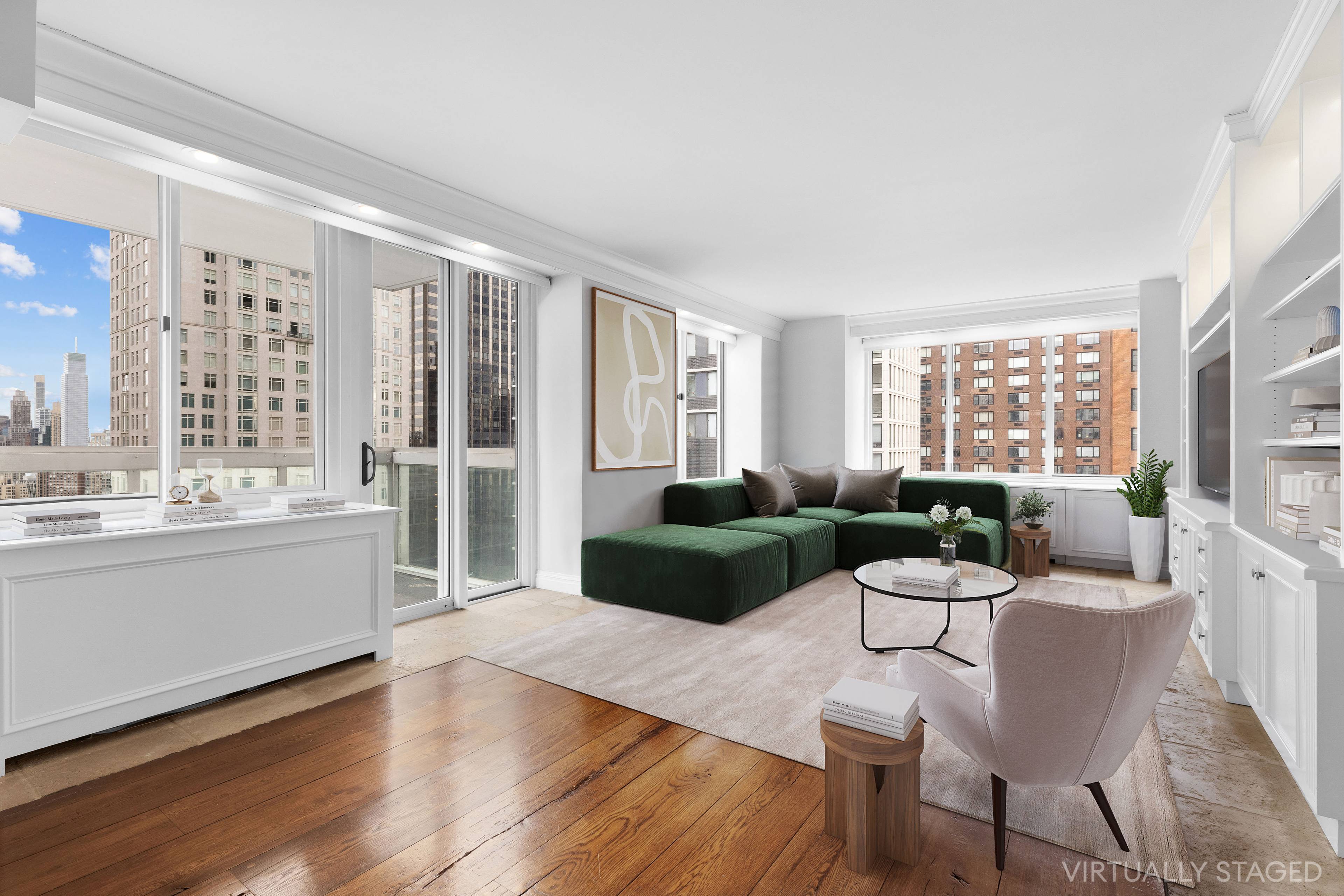 Experience the height of urban sophistication at Lincoln Center with this exceptional opportunity for spacious living.