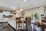 French doors open to deck