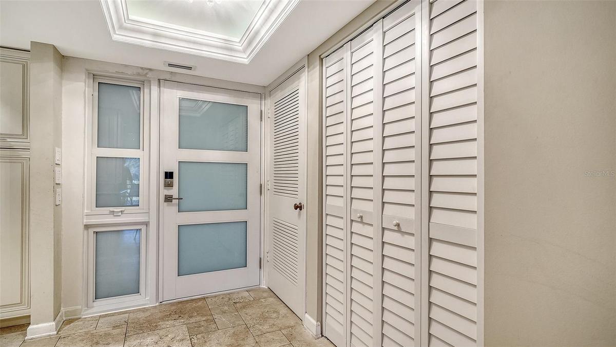 Inside door