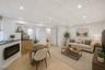 virtually staged lower level