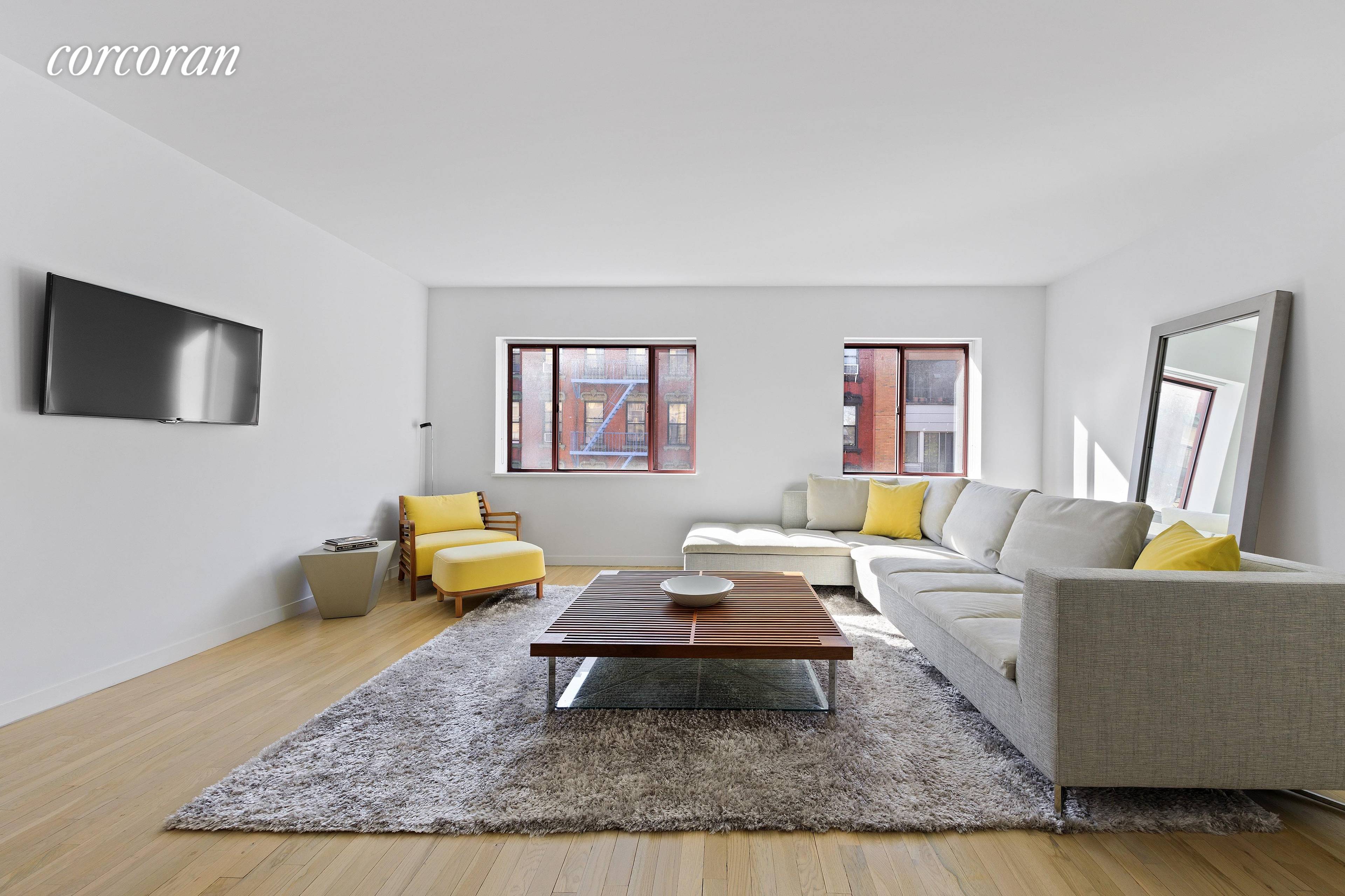 New to Alphabet City in the vibrant East Village and just steps from Tompkins Square Park is this gracious 1, 054 square foot 2 bedroom, 2 bathroom CONDOMINIUM at 217 ...