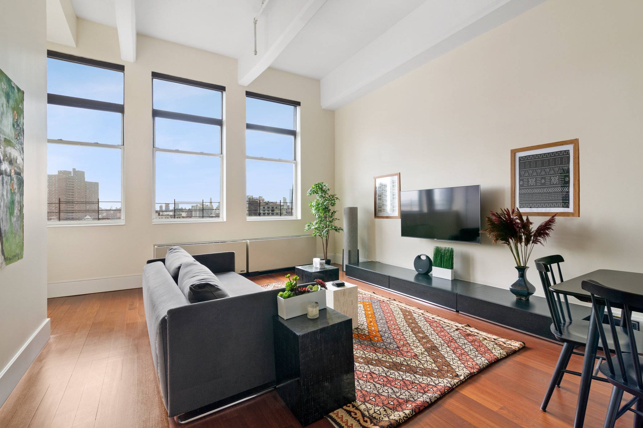 That spacious, sun filled two bedroom loft you've been looking for is right here.