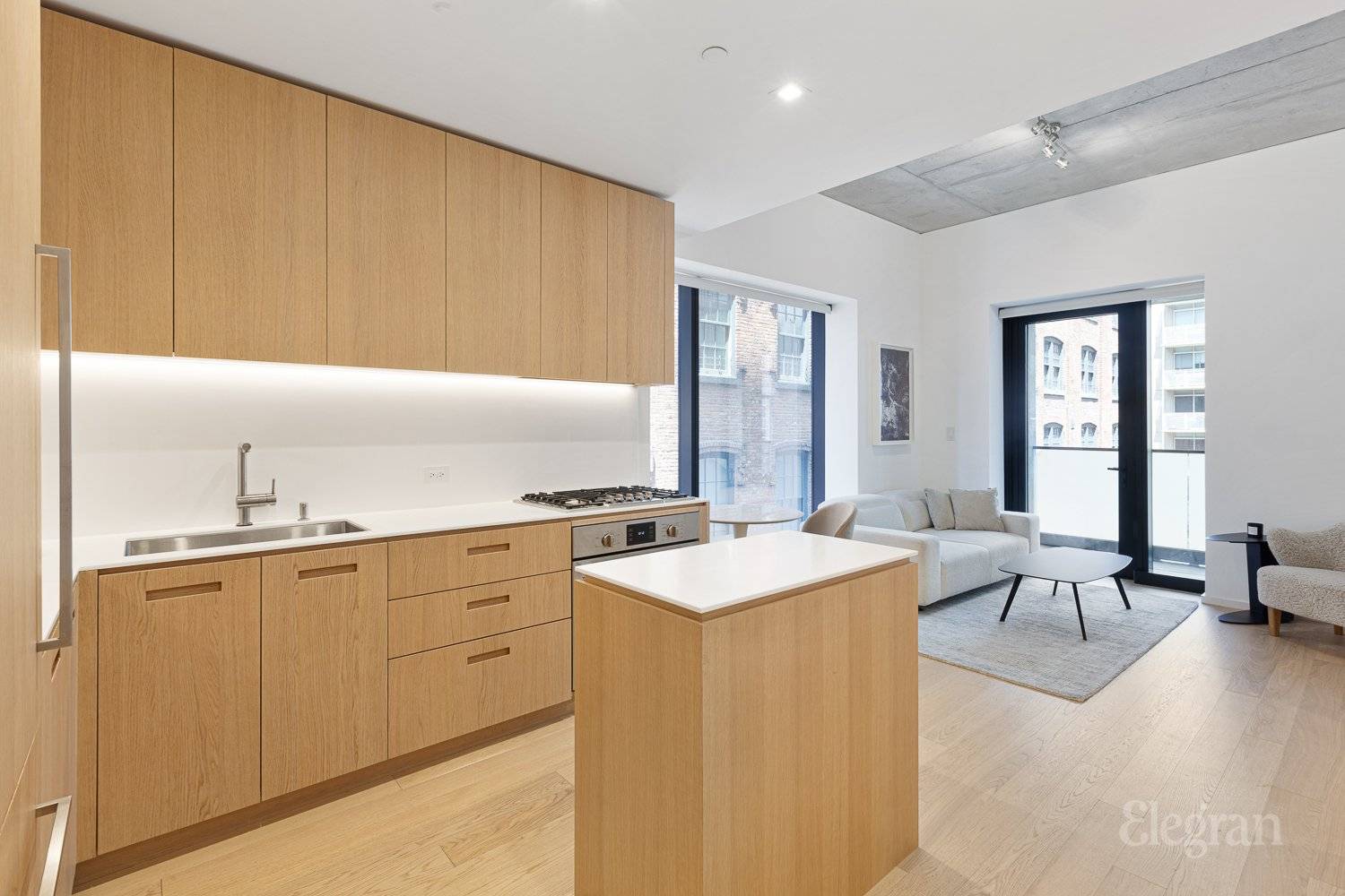 August 1st start date Fully furnished rental at 98 Front DUMBO in new luxury, full service condo development.