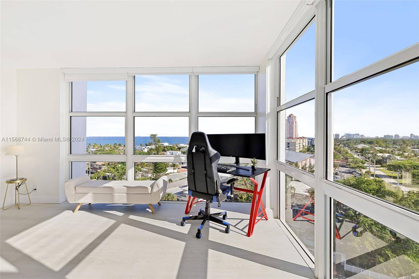 Experience the resort style living at Embassy Tower with this 2 bedroom, 2 bathroom end unit which boasts breathtaking views of the ocean, the Intracoastal Waterway, sunrise and sunset, and ...
