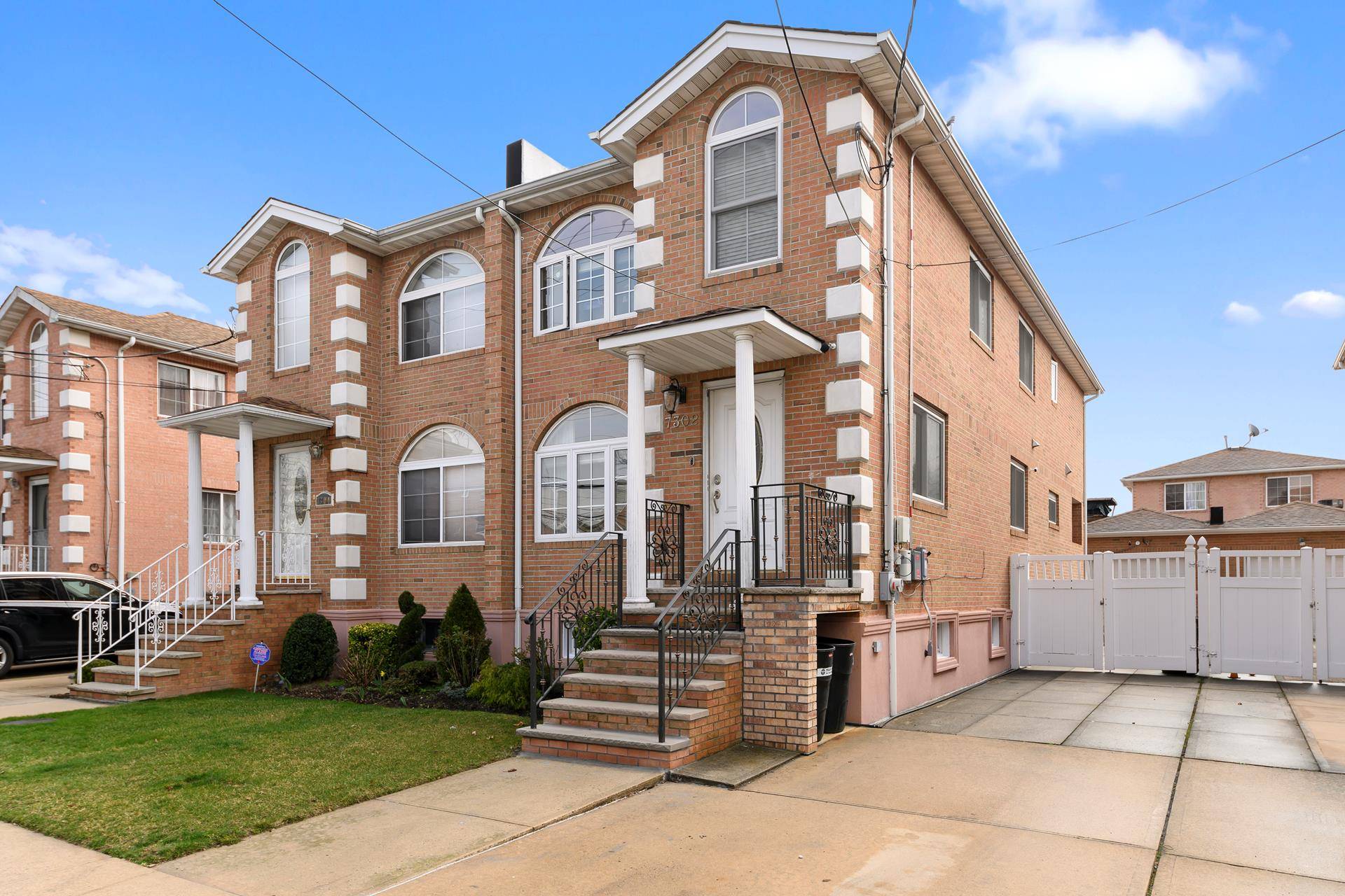 Welcome home to this gorgeously renovated, semi detached brick beauty in prime Bergen Beach !