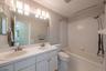 Hallway Bathroom.