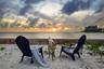 You can enjoy your sandy area beyond your pool or step just 3-doors down to the private deeded beach access for Lido Shores homeowners and relax right