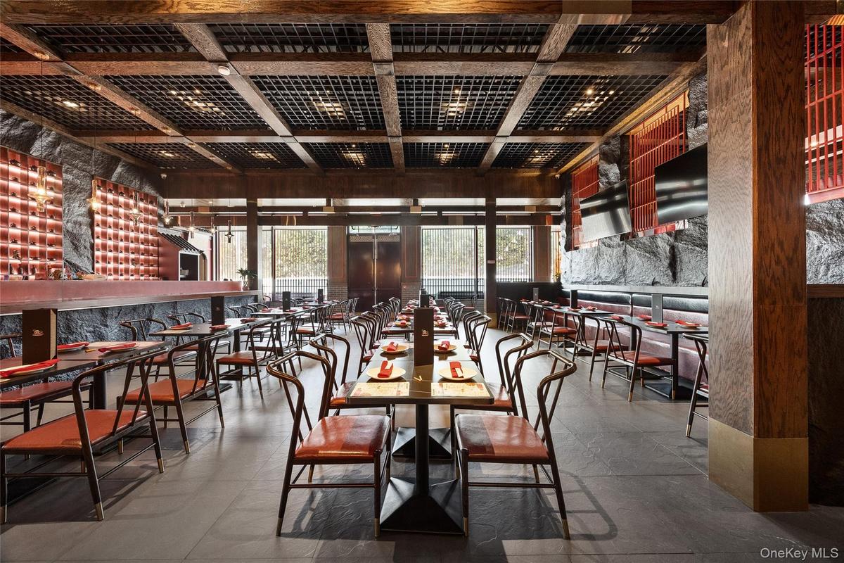 View of dining space