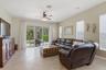 Family Room w/patio sliders