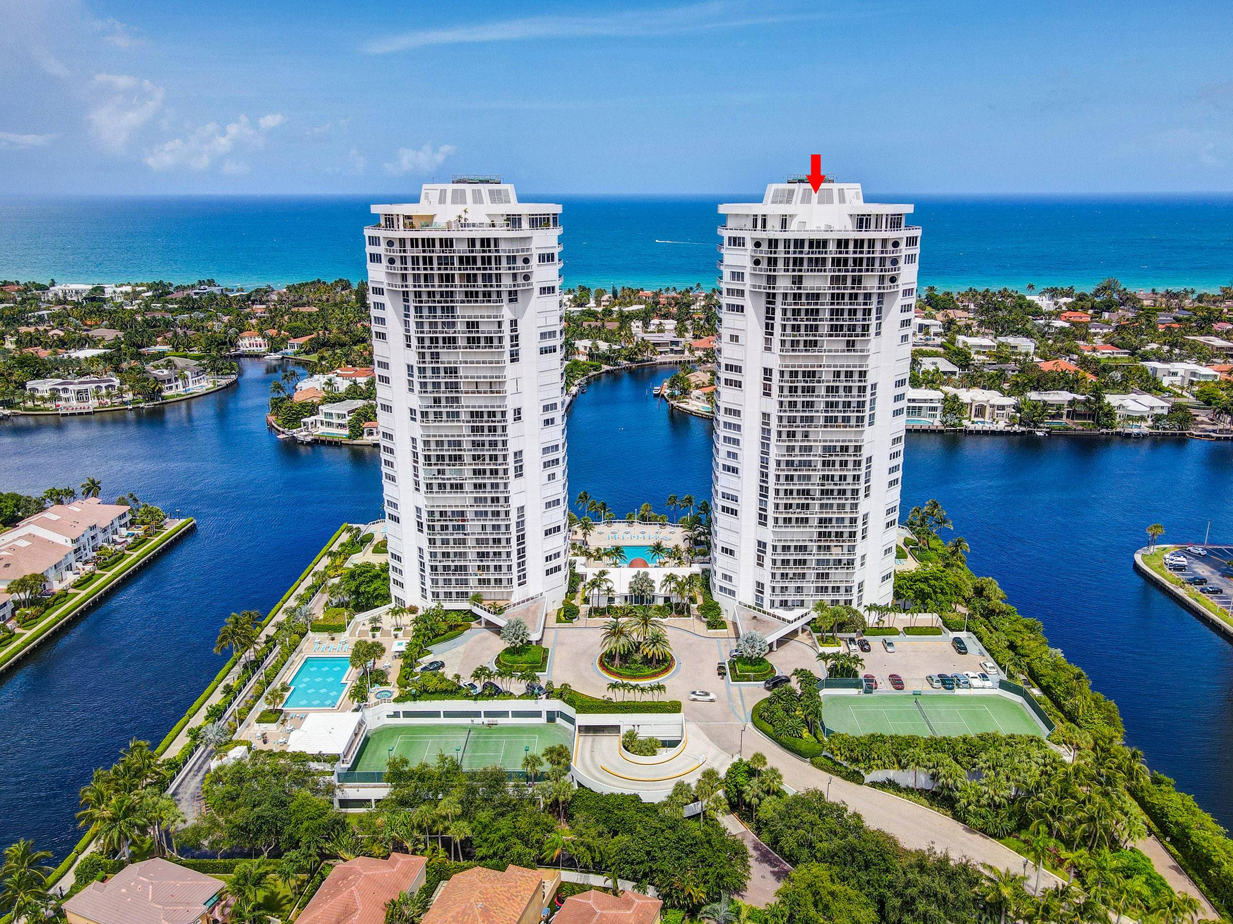 MAGNIFICENT OCEAN AND INTRACOASTAL VIEWS !