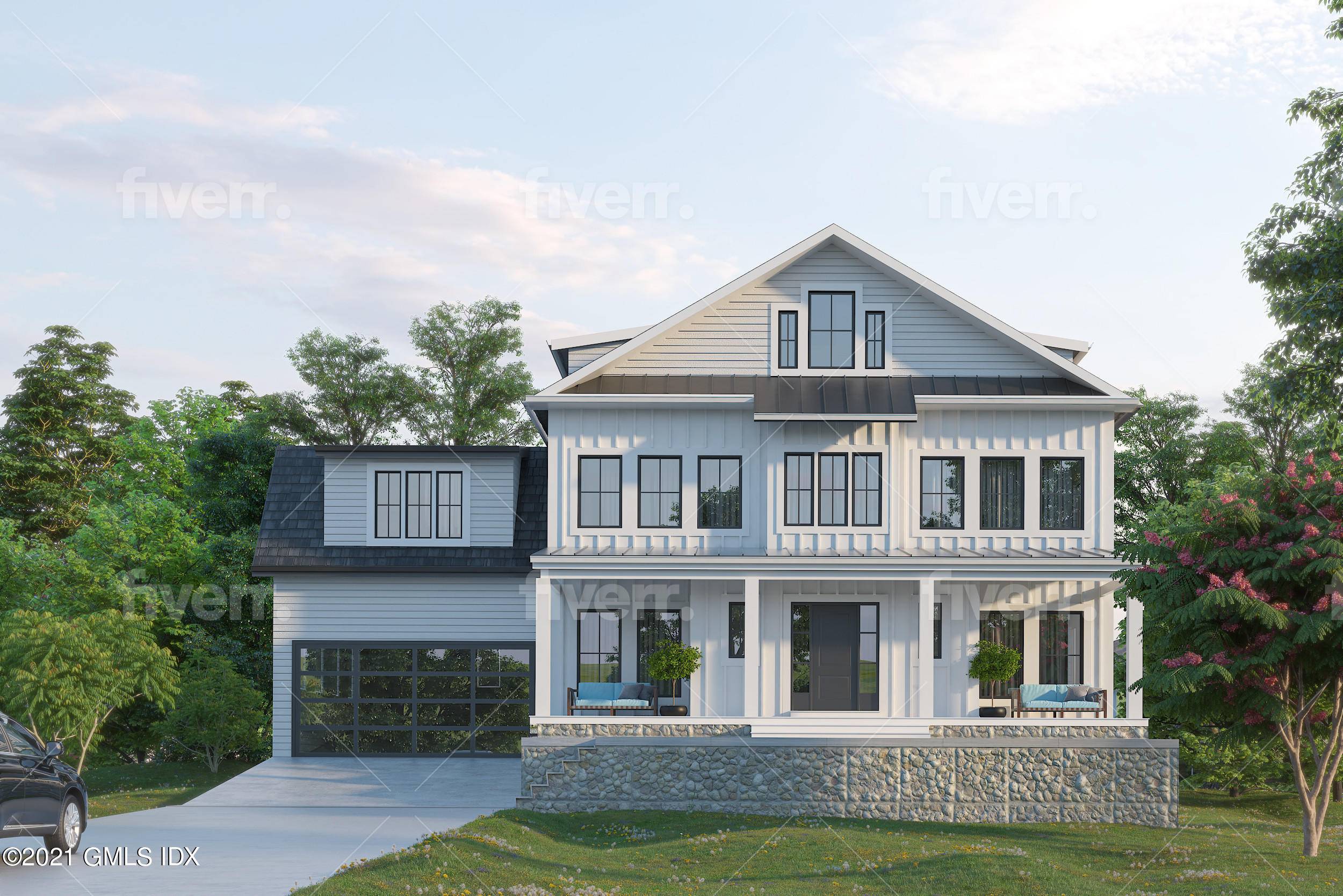 This open floor plan Modern Colonial, 7595 sq ft 5676 sq ft above ground, 5 Bedroom, 4.