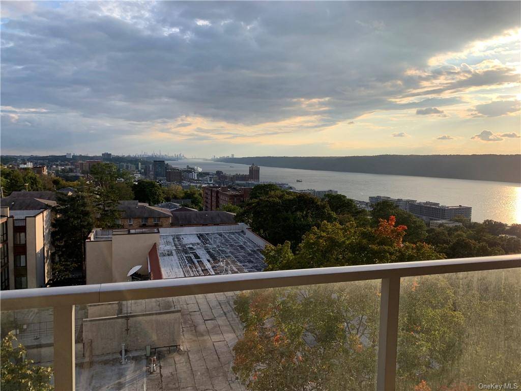 Fantastic water views from your private 6th floor balcony overlooking the Hudson River and New York City.