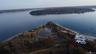 Situated on Plum point at the enterance to Oyster Bay Harbor.